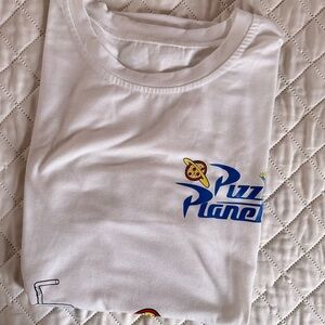 White Pizza Planet T-Shirt